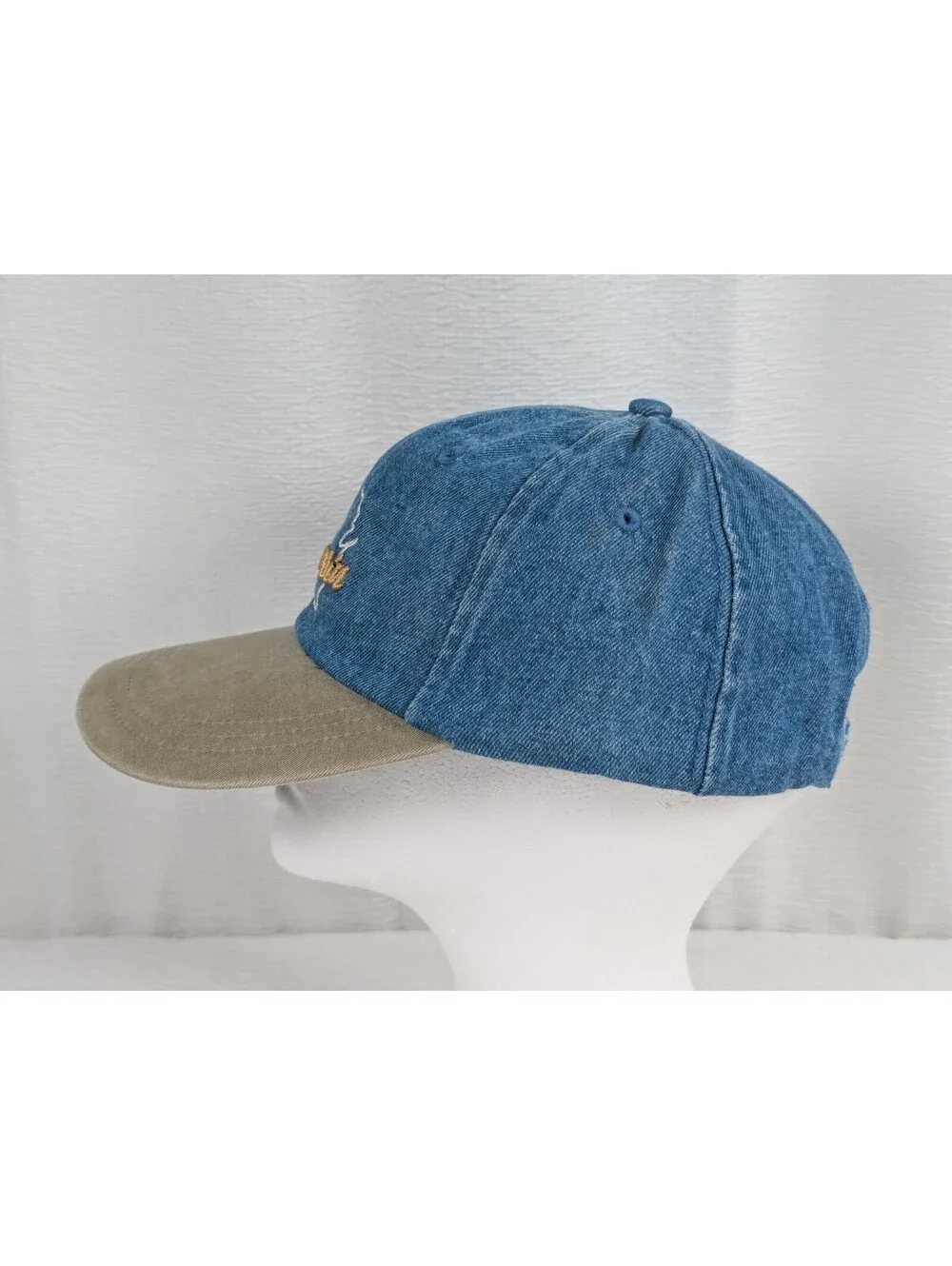 Wisconsin - Badger State - Outline Baseball Hat / Cap - Adjustable